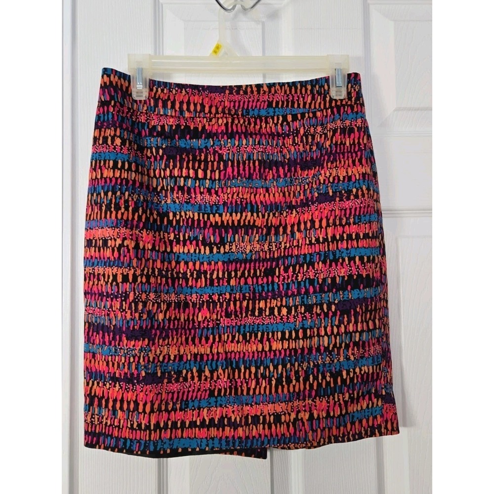 Ann Taylor Multi Colored‎ Pencil Skirt Size  4P